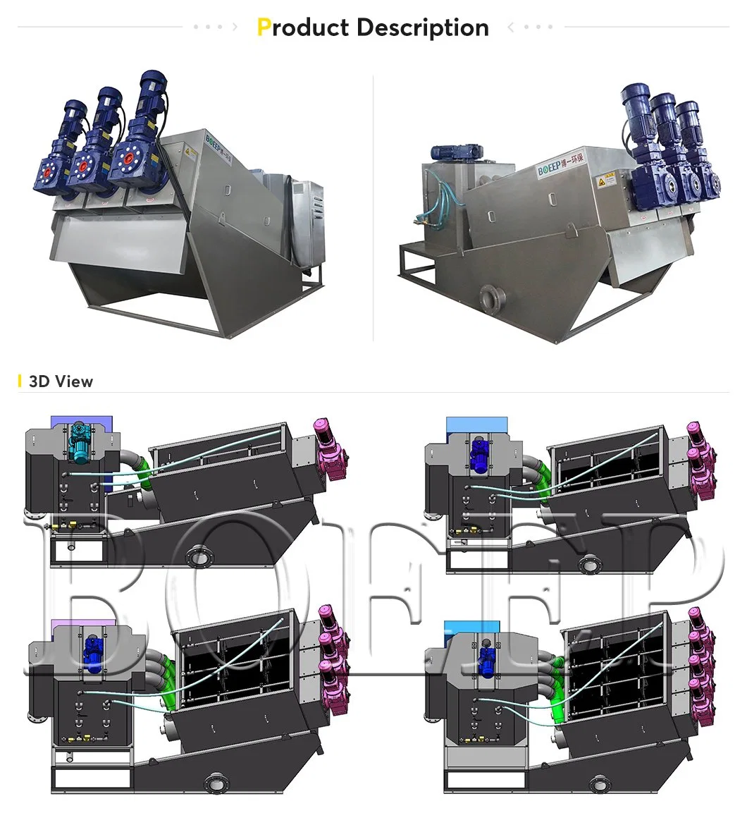 Municipal Oil Sludge Filter Press Dewatering Water Treatment Products